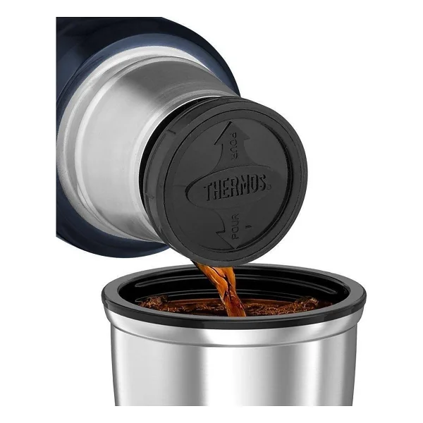 Thermos SK-2020 Stainless King X Large Lacivert 2 lt Çelik Termos - Görsel 6