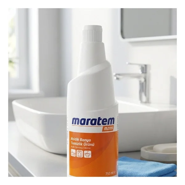 Maratem M209 750 ml Asidik Banyo Temizlik Ürünü - Görsel 2