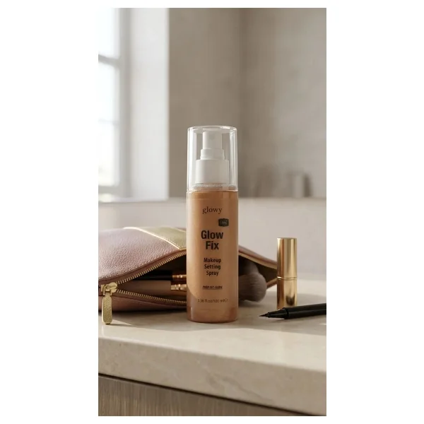 Glowy Makyaj Sabitleyici Sprey Glow Fix 100ml - Görsel 6