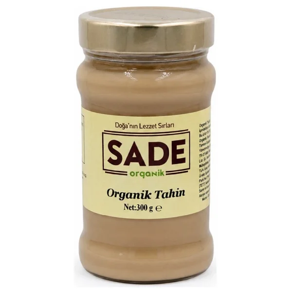 Sade Organik Tahin 300 gr - Görsel 5