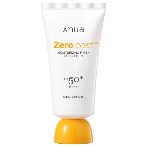 Anua Zero-Cast Moisturizing Finish Sunscreen - Nemlendirici Güneş Kremi SPF50 - 50 ml - Görsel 7