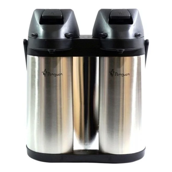 Penguen PNG 1240 XL 3.8 lt Çiftli Çelik Çay Termosu - Görsel 4