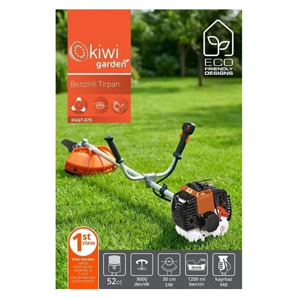 Kiwi Garden KGGT-675 3 Hp Benzinli Yan Tırpan - Görsel 6