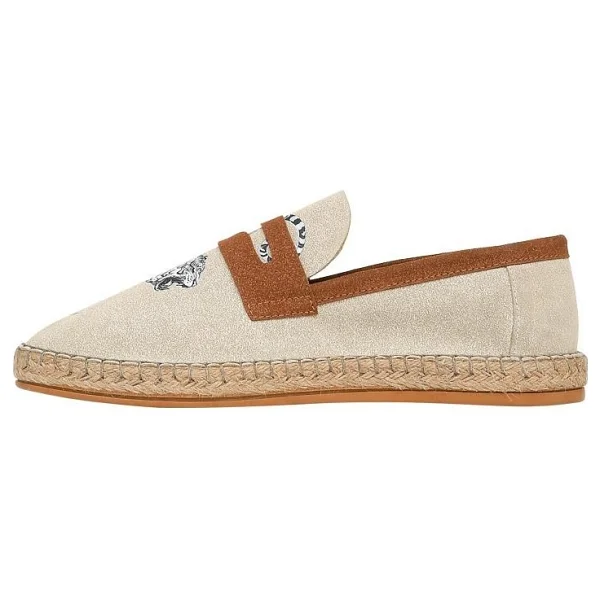 Dogo Erkek Vegan Krem Espadril - Uptown Tigers Tasarım - Multi - 44 - Görsel 7