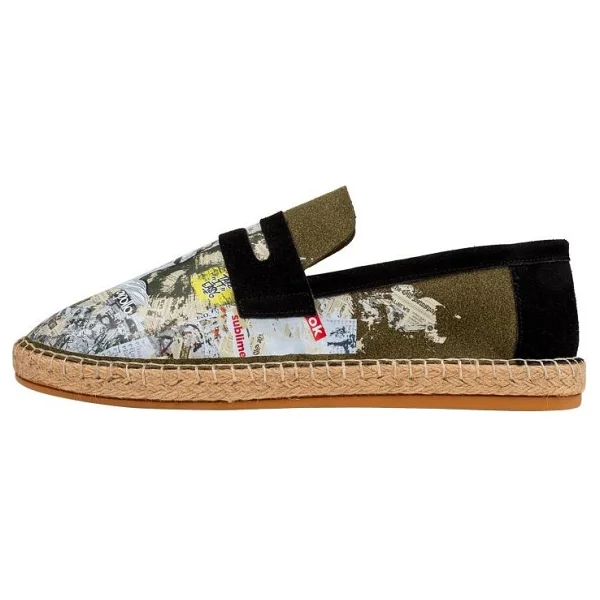 Dogo Erkek Vegan Yeşil Espadril - Apollo Tasarım - Görsel 3