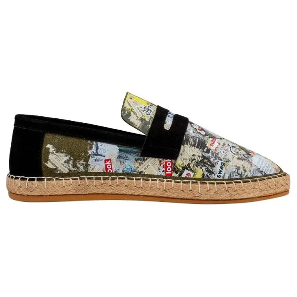 Dogo Erkek Vegan Yeşil Espadril - Apollo Tasarım - Görsel 4
