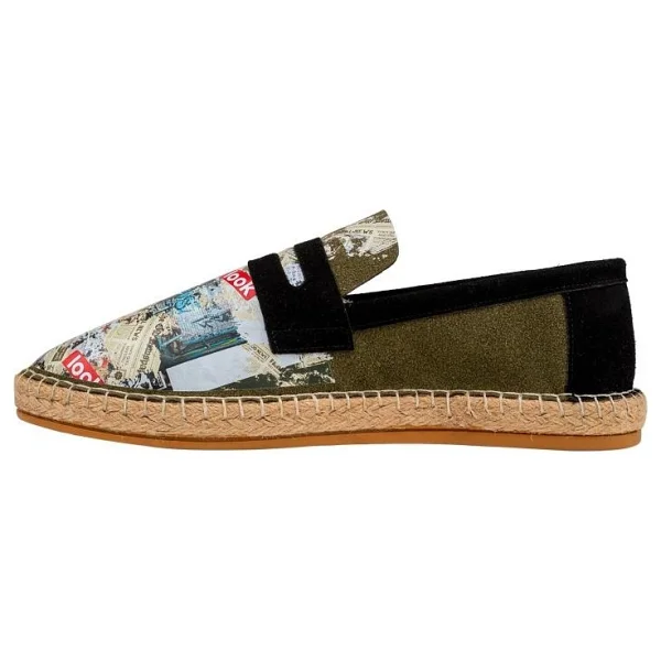 Dogo Erkek Vegan Yeşil Espadril - Apollo Tasarım - Görsel 6