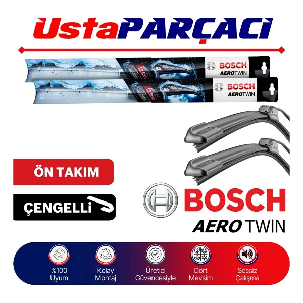 Bosch Chery Tiggo 7 Pro 2023-2026 Aerotwin Silecek Takımı - Görsel 2