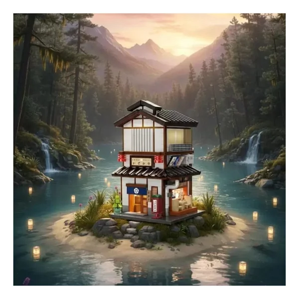 Cada Japanese Izakaya C66019W 1195 Parça Blok Oyuncak - Görsel 2