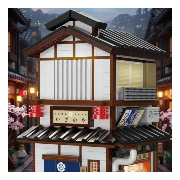 Cada Japanese Izakaya C66019W 1195 Parça Blok Oyuncak - Görsel 4