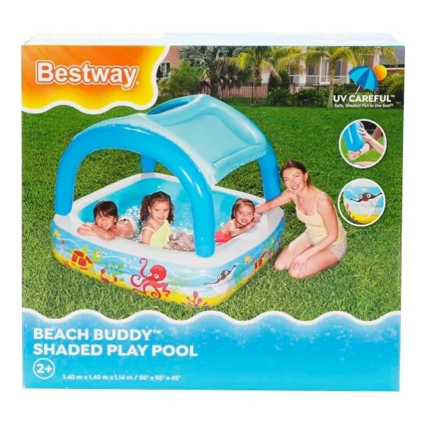 BESTWAY Güneş Korumalı Kare Havuz - Görsel 4