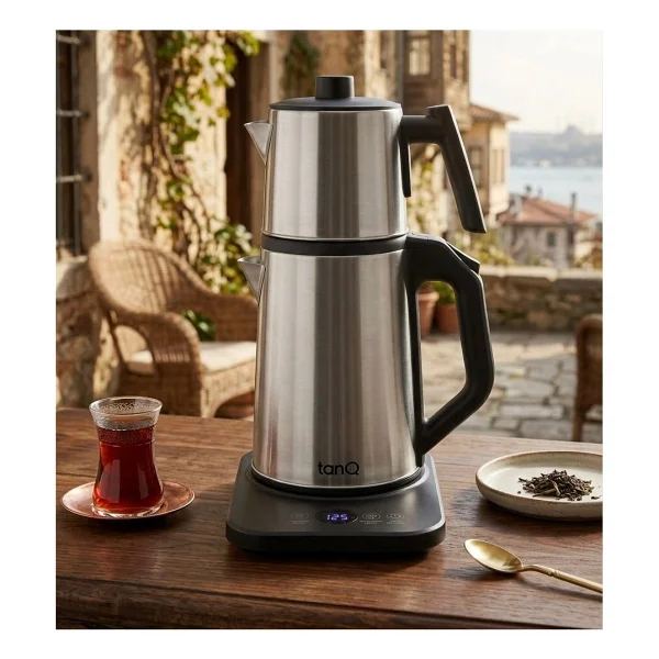 Tanq 1500 W Dijital Çelik Çay Makinesi - Görsel 2