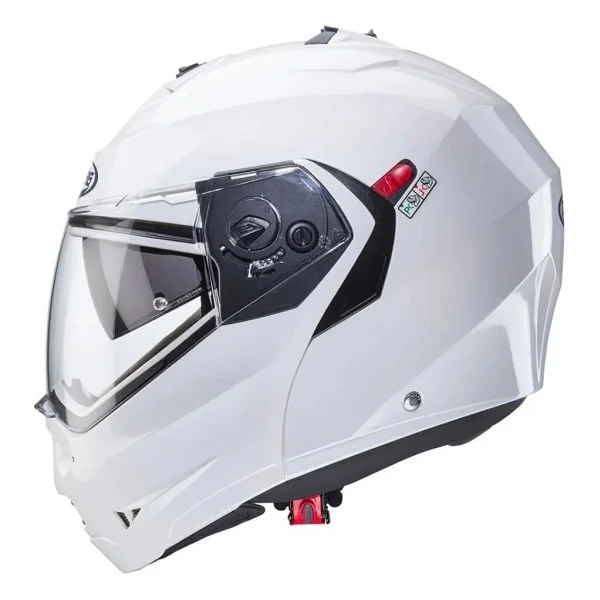 Caberg Duke X Beyaz Çene Açılır Motor Kaskı - Görsel 5