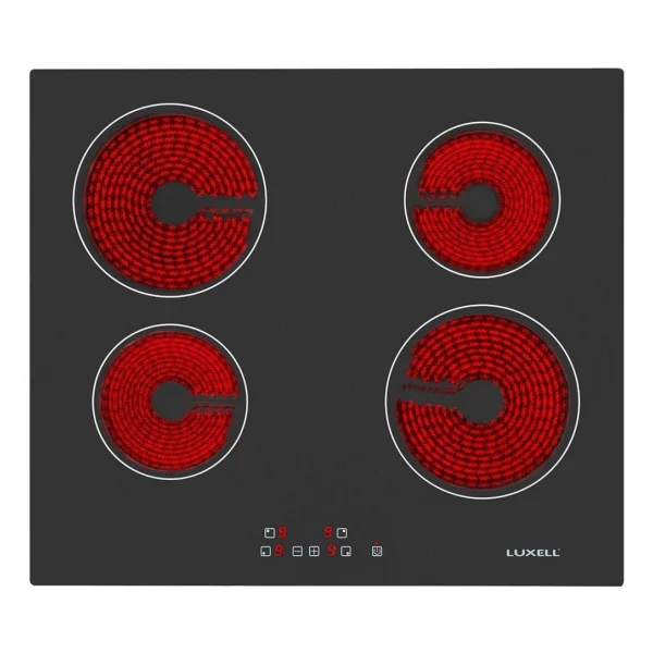 Luxell V6-04T Elektrikli Siyah Vitroseramik Ankastre Ocak - Görsel 3
