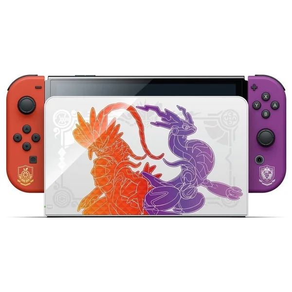 Nintendo Switch OLED Pokemon Scarlet & Violet Edition Oyun Konsolu - Görsel 4