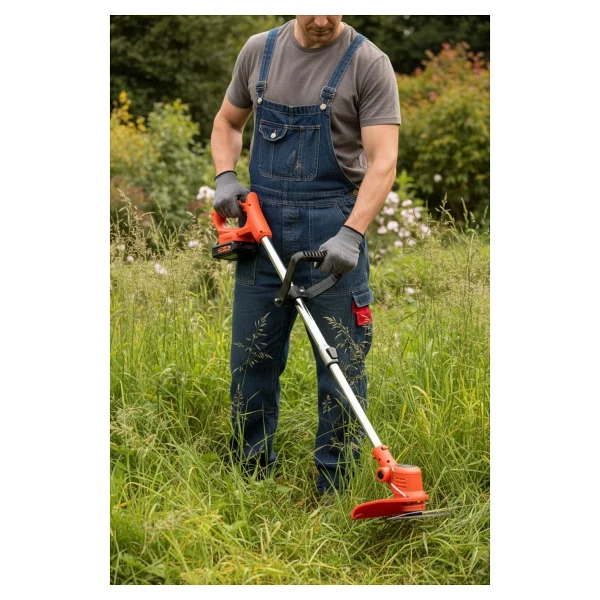 Rodex 20V 4.0Ah Çift Akülü Profesyonel Çim Biçme Makinesi 8400 Rpm Rdx9023 - Görsel 2