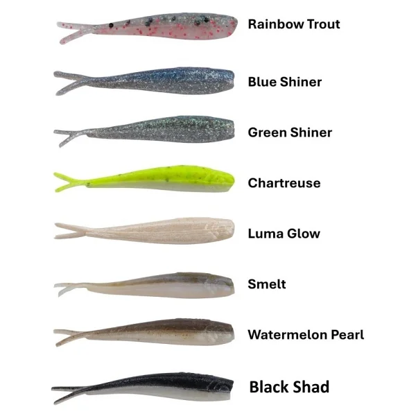 Berkley Gulp Alive Minnow Silikon Yem Rainbow Trout - Çok Renkli - Görsel 2