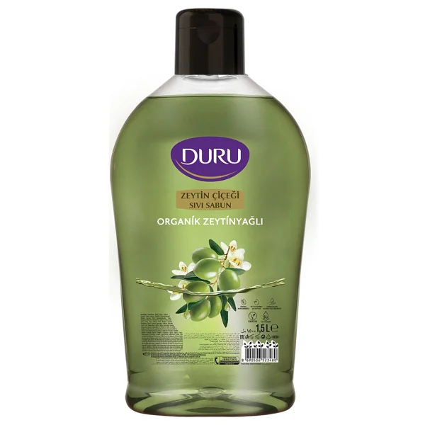 Duru Natural Olive Zeytinyağlı Sıvı Sabun 1.5 lt - Görsel 5
