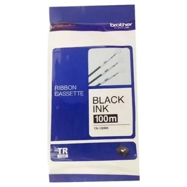 Brother P-Touch TR-100BK Etiket 100 MT Siyah Ribon - Görsel 3