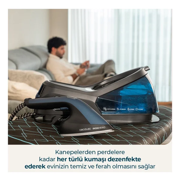 Cecotec Ironhero V-2400 Station 2400 W Buhar Kazanlı Ütü - Görsel 2