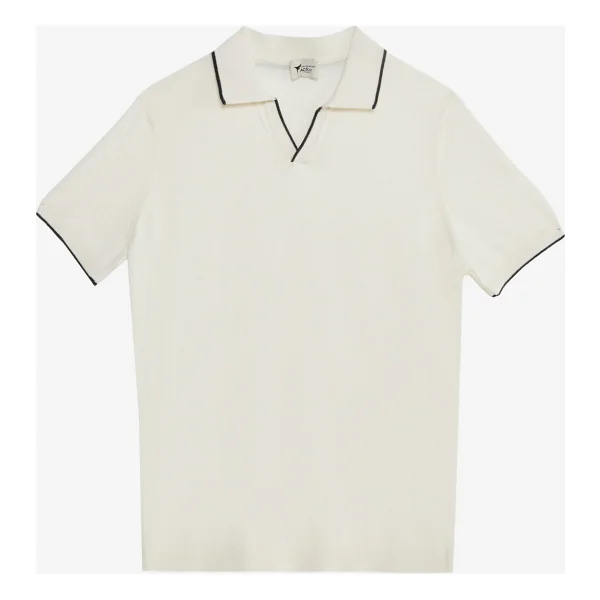 Altınyıldız Classics Erkek Ekru %100 Pamuk Standart Fit Normal Kesim Polo Yaka Triko Tişört - XL - Görsel 6
