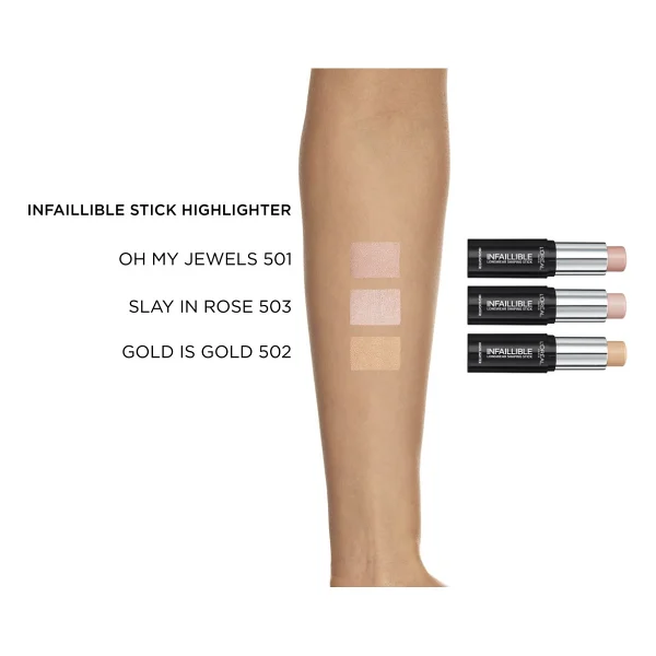 L'Oreal Paris Paris Infaillible Shaping Stick Highlighter - Görsel 3