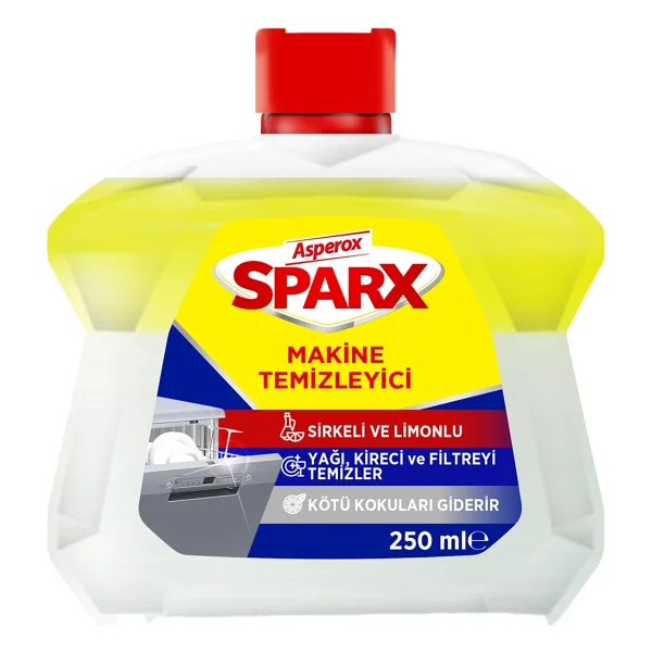 Asperox Sparx Bulaşık Makinası Temizleyici 250 Ml 2 Adet - Görsel 2