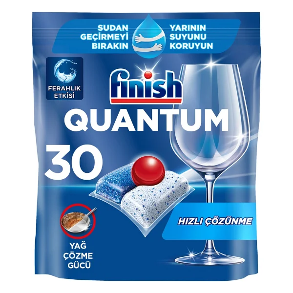 Finish Quantum Bulaşık Makinesi Tableti 30'lu - Görsel 2