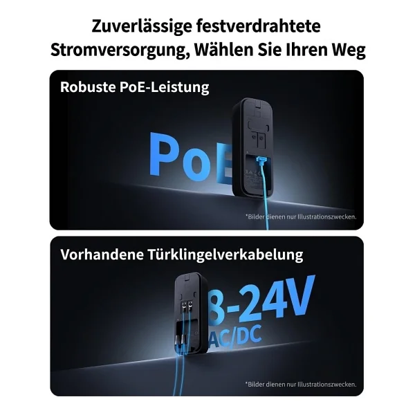 Aqara Kapı Zili Kamerası G400, Zil, Kablolu/poe, Homekit Güvenli Video, 2k Hd Panoramik Görünüm, Iki Yönlü Ses, 2,4/5 Ghz, Yerel Algılama ve 7/24 Kayıt, IP65, Alexa/google/smartthings - Görsel 3