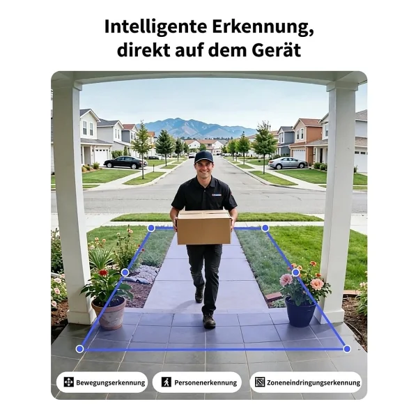 Aqara Kapı Zili Kamerası G400, Zil, Kablolu/poe, Homekit Güvenli Video, 2k Hd Panoramik Görünüm, Iki Yönlü Ses, 2,4/5 Ghz, Yerel Algılama ve 7/24 Kayıt, IP65, Alexa/google/smartthings - Görsel 4
