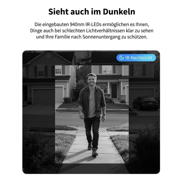 Aqara Kapı Zili Kamerası G400, Zil, Kablolu/poe, Homekit Güvenli Video, 2k Hd Panoramik Görünüm, Iki Yönlü Ses, 2,4/5 Ghz, Yerel Algılama ve 7/24 Kayıt, IP65, Alexa/google/smartthings - Görsel 5