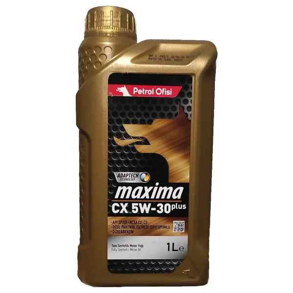 Petrol Ofisi Maxima CX 5W-30 1 lt Motor Yağı - 2026 - Görsel 3