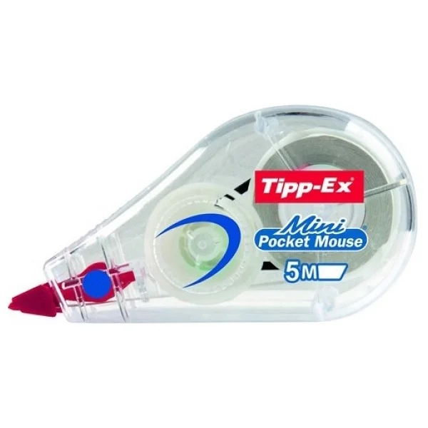 Tipp-Ex Mini Pocket Mouse 5 mm X 6 mt 10'lu Şerit Düzeltici Daksil - Görsel 5