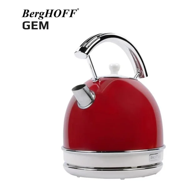 Berghoff Gem Retro Yuvarlak 1.7 lt 2200 W Kettle - Görsel 6