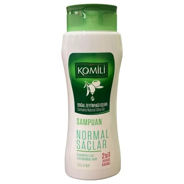 Komili Normal Saçlar için 2'si 1 Arada Şampuan 500 ml - Görsel 3