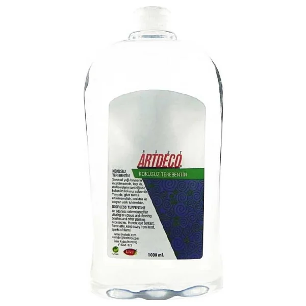 Artdeco Terebentin Kokusuz 1000 ML Y-053M-921 - Görsel 2