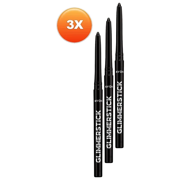 Avon Glimmerstick Asansörlü Cosmic Brown 3 Adet Göz Kalemi - Görsel 3