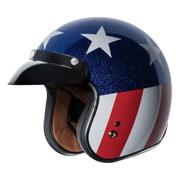 Torc T-50 Del Mar Captain Vegas Açık Motor Kaskı - Görsel 7