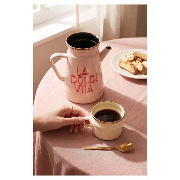 Miss Betty Dolce Vita 1.9 lt Bardaklı Emaye Sürahi - Görsel 3