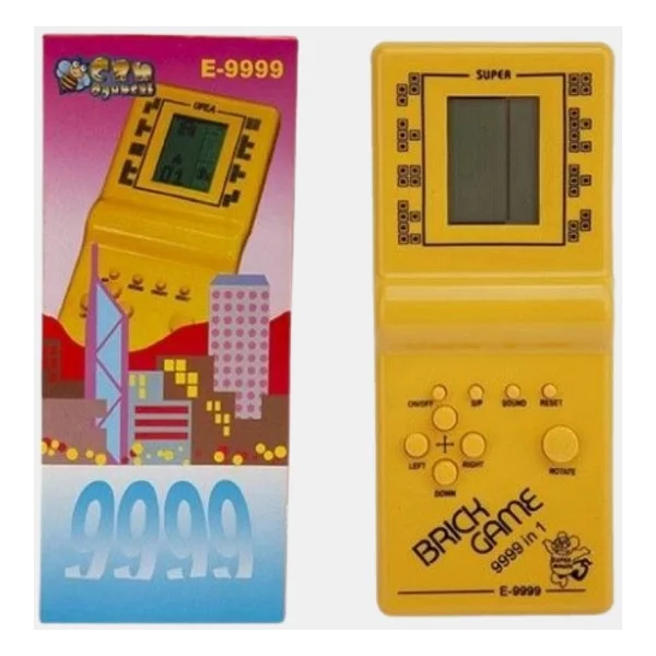Mey Ithalat Taşınabilir El Aterisi Gameboy - Klasik Tetris Oyunu, Pil ile Çalışan Mini El Konsolu - Görsel 5