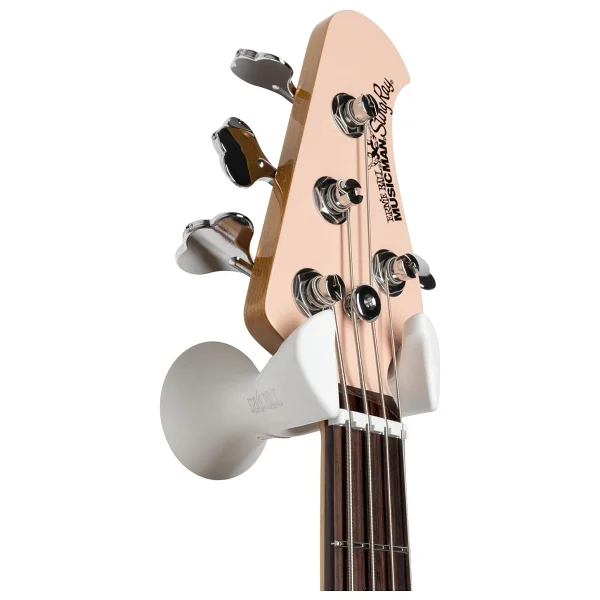 Ernie Ball Gitar/Bas Duvara Monte Askı - Beyaz (P09620) - Görsel 5