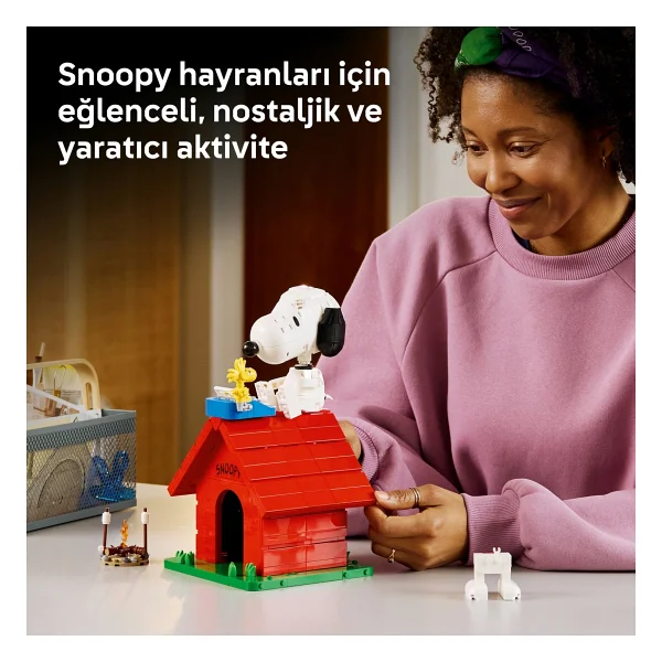 Lego 21368 Ideas Peanuts Snoopy'nin Köpek Kulübesi - Görsel 6