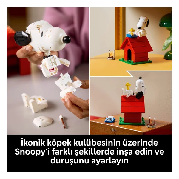 Lego 21368 Ideas Peanuts Snoopy'nin Köpek Kulübesi - Görsel 7