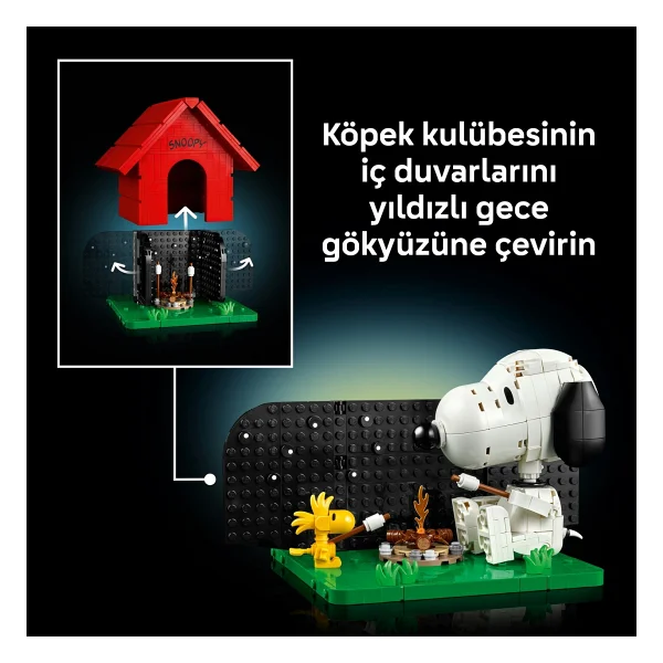 Lego 21368 Ideas Peanuts Snoopy'nin Köpek Kulübesi - Görsel 9