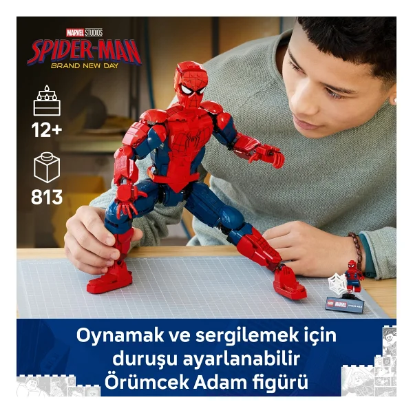 Lego 76346 Marvel Örümcek Adam Kahraman Figürü - Görsel 6