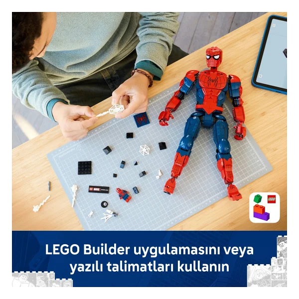 Lego 76346 Marvel Örümcek Adam Kahraman Figürü - Görsel 10
