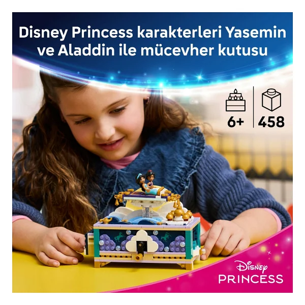 Lego 43295 Disney Princess Yasemin'in Mücevher Kutusu - Görsel 8
