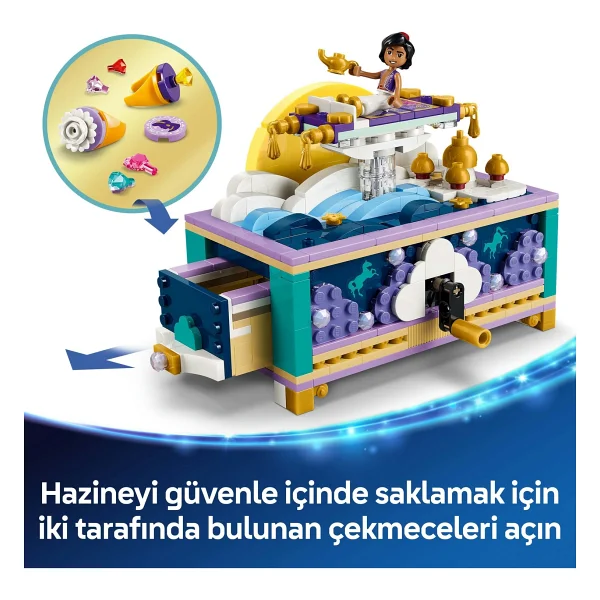 Lego 43295 Disney Princess Yasemin'in Mücevher Kutusu - Görsel 9