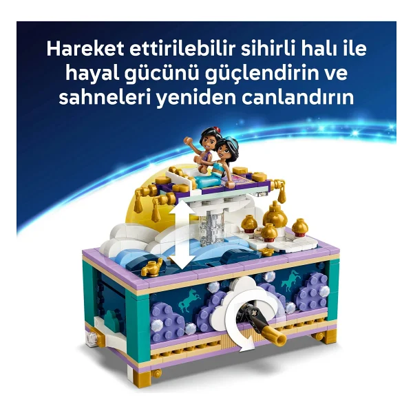 Lego 43295 Disney Princess Yasemin'in Mücevher Kutusu - Görsel 10