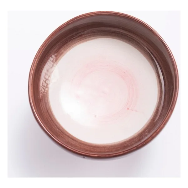 Pawstar Eğimli Yüksek Seramik Mama Kabı - 350 ml- Yeşil Desen - Görsel 2